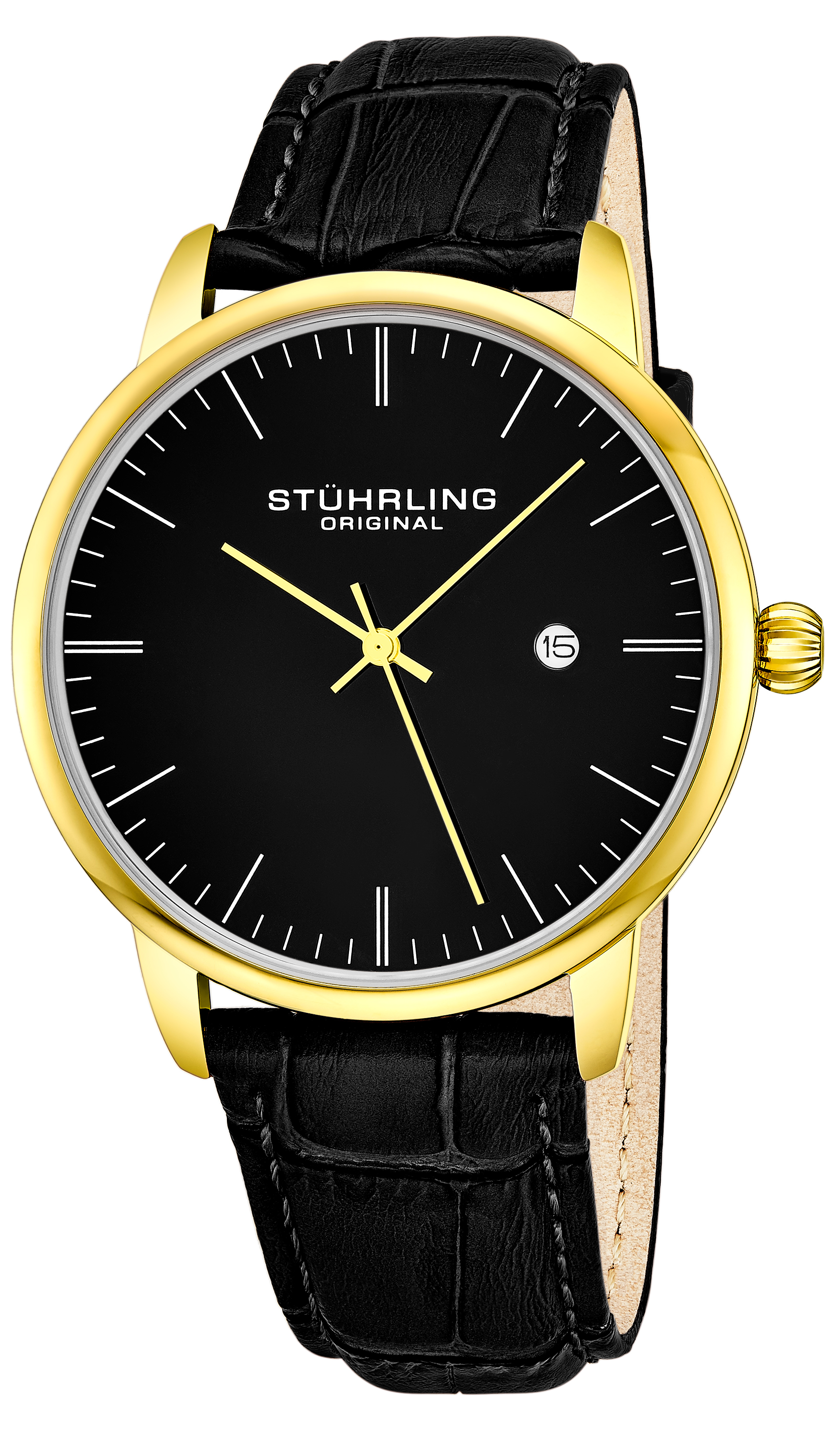 Stührling Original 99999 Herreklokke 3997.6 Hvit/Stål Ø42 mm - Stührling Original