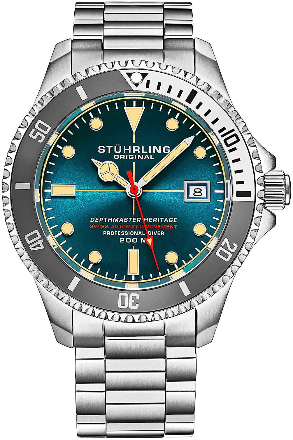 Stührling Original Herreklokke 883H.04 Depthmaster Heritage