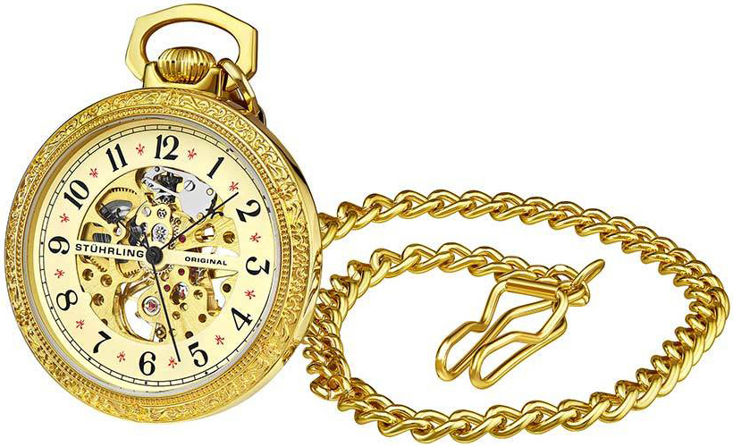 Stührling Original Herreklokke 979.03 Consul Gull Ø48 mm