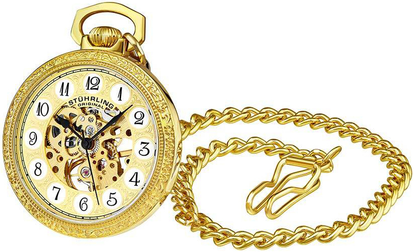 Stührling Original Herreklokke 986.02 Jove Champagnefarget Ø48 mm