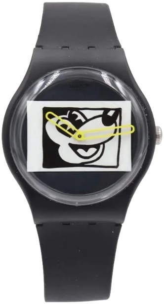 Swatch SUOZ337 Classic Hvit/Gummi Ø41 mm