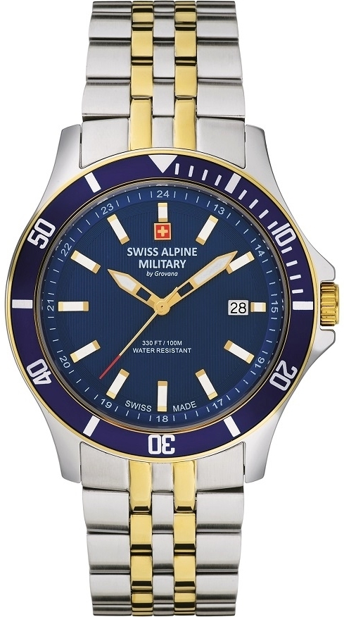 Swiss Alpine Military Herreklokke 7022.1145 Alpine by Grovana