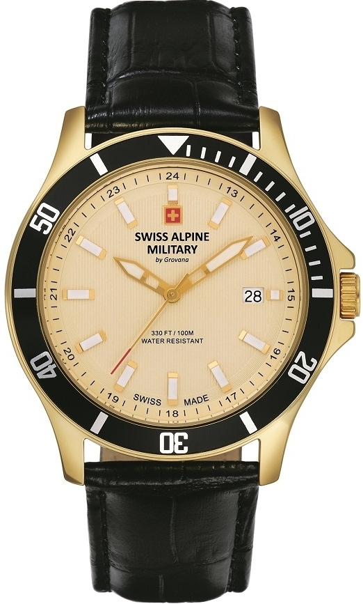 Swiss Alpine Military Herreklokke 7022.1511 Alpine by Grovana