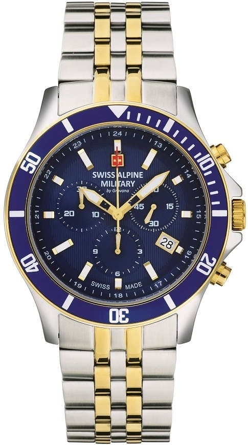 Swiss Alpine Military Herreklokke 7022.9145 Challenger Chrono