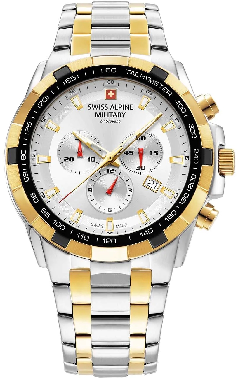 Swiss Alpine Military Herreklokke 7043.9142 Star Fighter