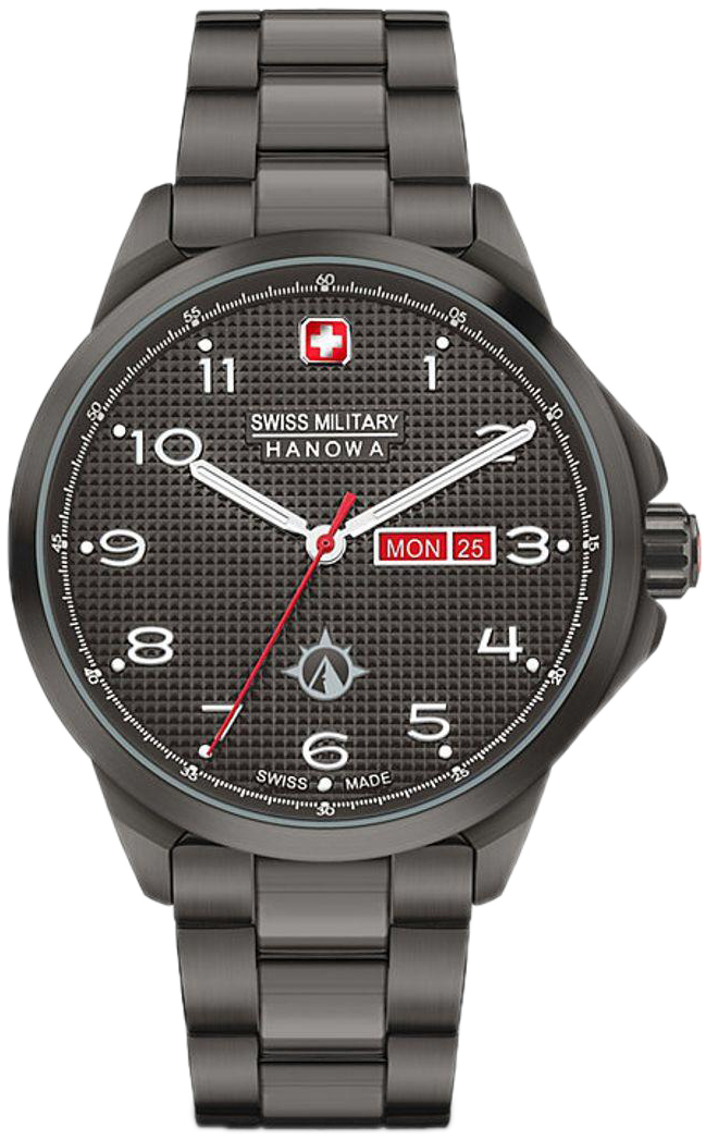 Swiss Military Hanowa Herreklokke SMWGH2100341 Hanowa Grå/Stål Ø45
