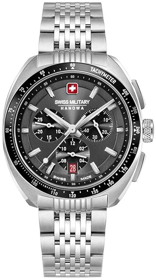 Swiss Military Hanowa Herreklokke SMWGI0003302 Hanowa Grå/Stål Ø41