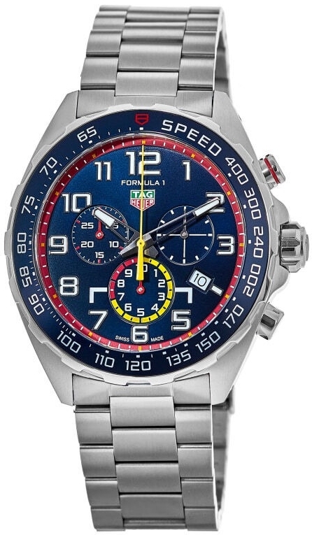 TAG Heuer Herreklokke CAZ101AL.BA0842 Formula 1 Blå/Stål Ø43 mm