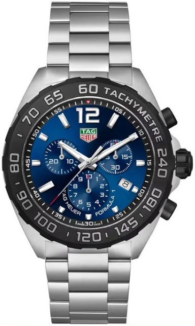 TAG Heuer Herreklokke CAZ101AV.BA0842 Formula 1 Blå/Stål Ø43 mm