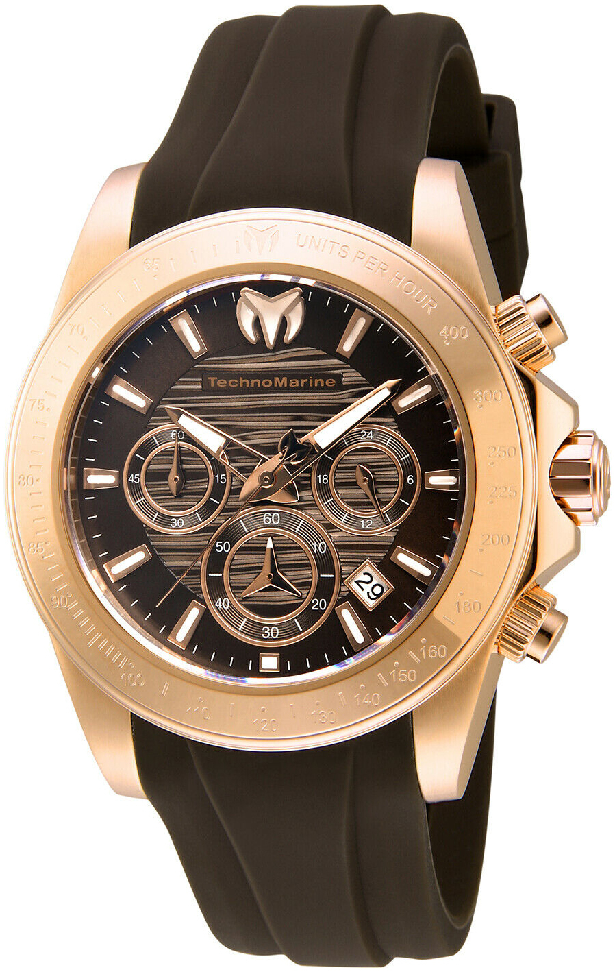 Technomarine Herreklokke TM-219038 Flerfarget/Gummi Ø42 mm