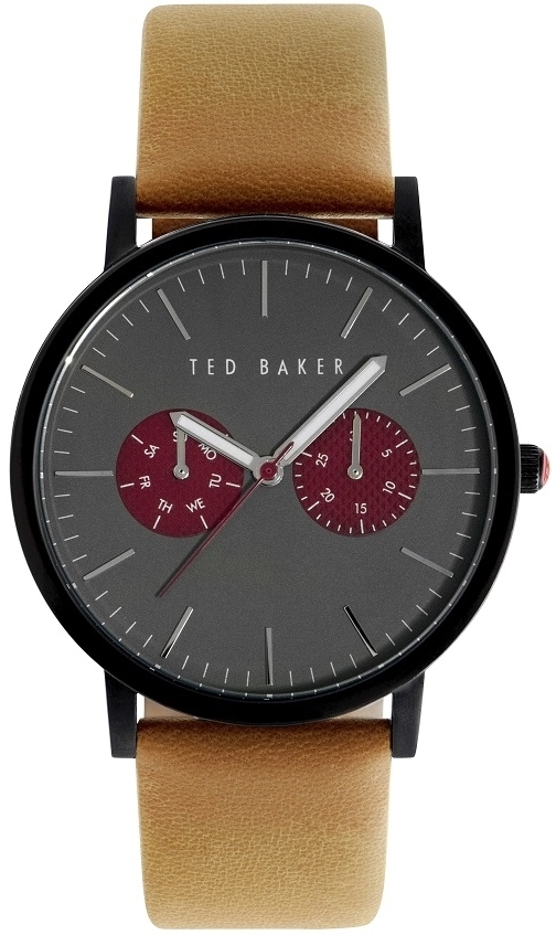 Ted Baker Herreklokke 10024783 Brit Grå/Lær Ø41 mm