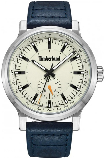 Timberland Herreklokke TDWGF2231005 Driscoll Beige/Lær Ø46 mm