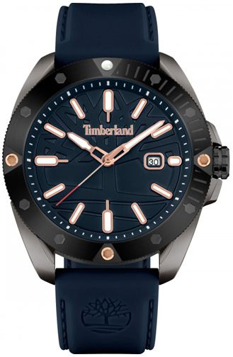 Timberland Herreklokke TDWGN2102901 Classic Blå/Lær Ø44 mm