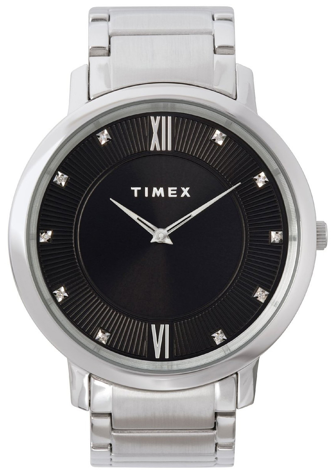 Timex Herreklokke T2M757 Sort/Stål Ø42 mm