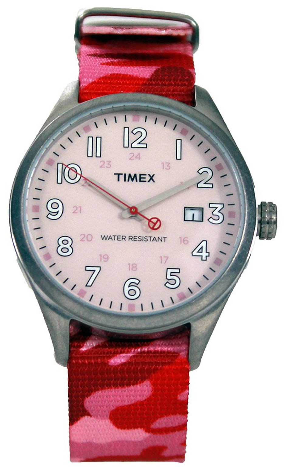 Timex 99999 Dameklokke T2N350CP Beige/Stål Ø38 mm
