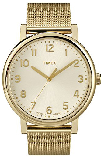 Timex Classic T2N598 Champagnefarget/Gulltonet stål Ø38 mm