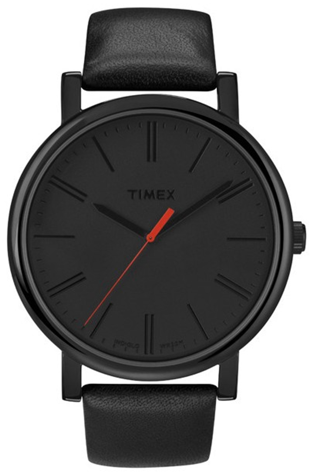 Timex Easy Reader Herreklokke T2N794 Sort/Lær Ø42 mm