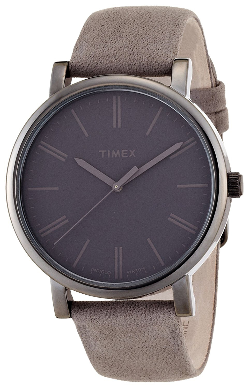 Timex Classic Herreklokke T2N795 Grå/Lær Ø42 mm - Timex