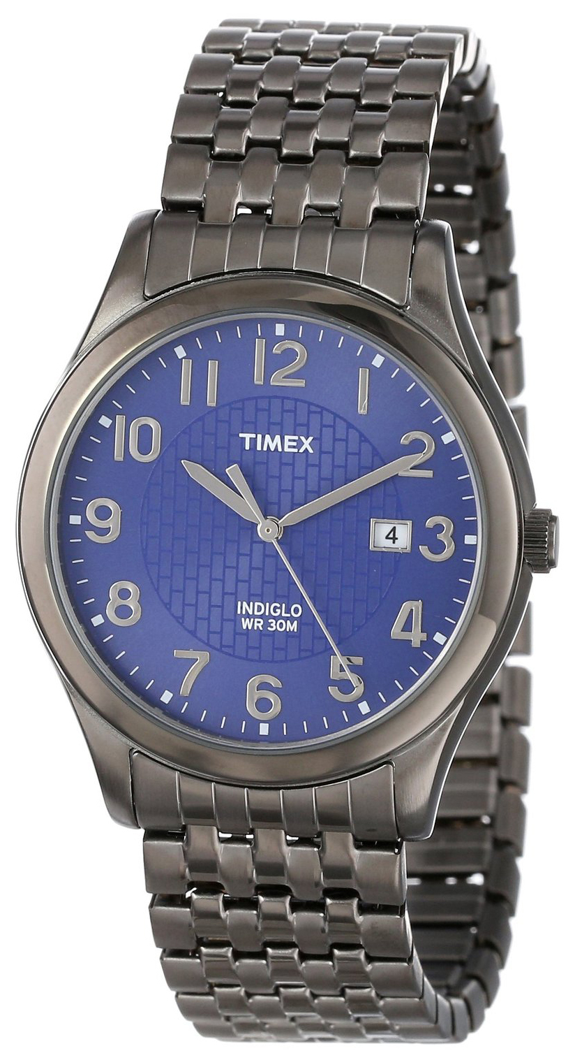 Timex Herreklokke T2P2039J Blå/Stål Ø40 mm
