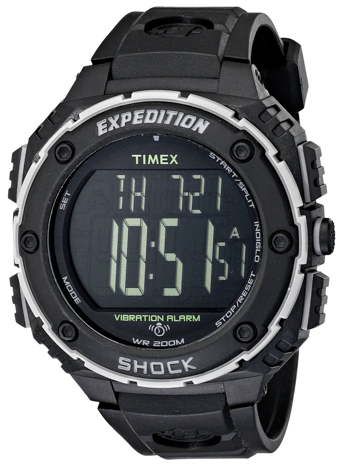 Timex Expedition Herreklokke T499509J LCD/Resinplast Ø47 mm - Timex