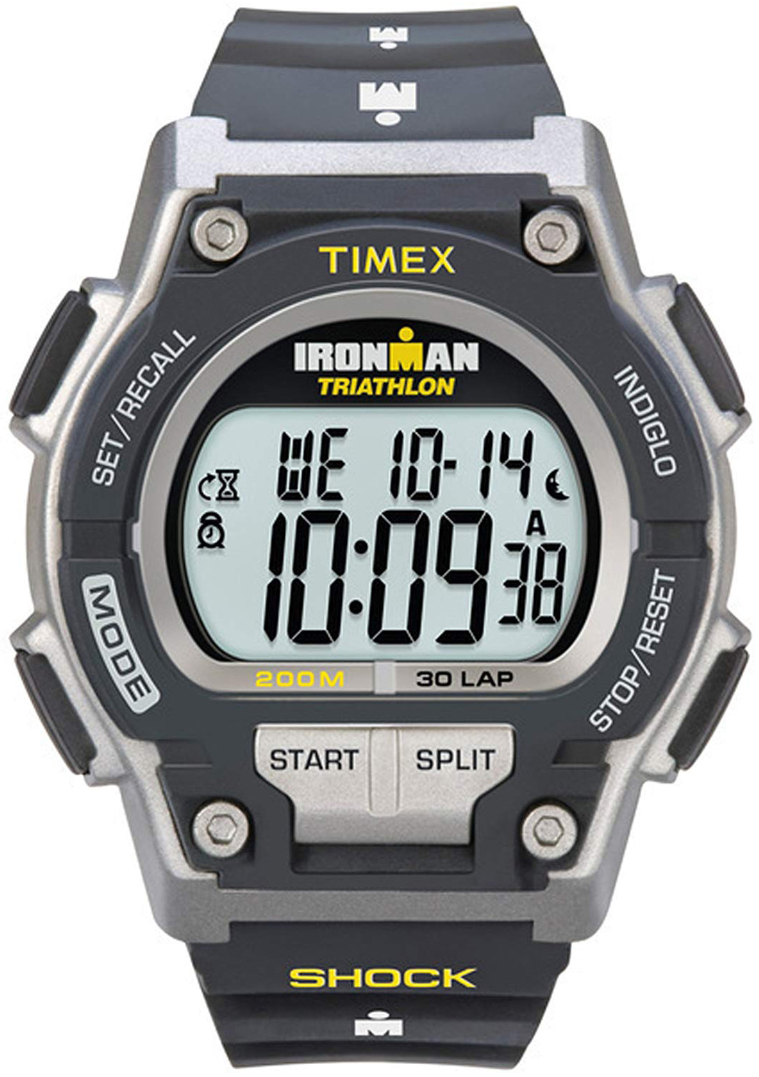 Timex Ironman Herreklokke T5K1959J LCD/Resinplast Ø42 mm - Timex