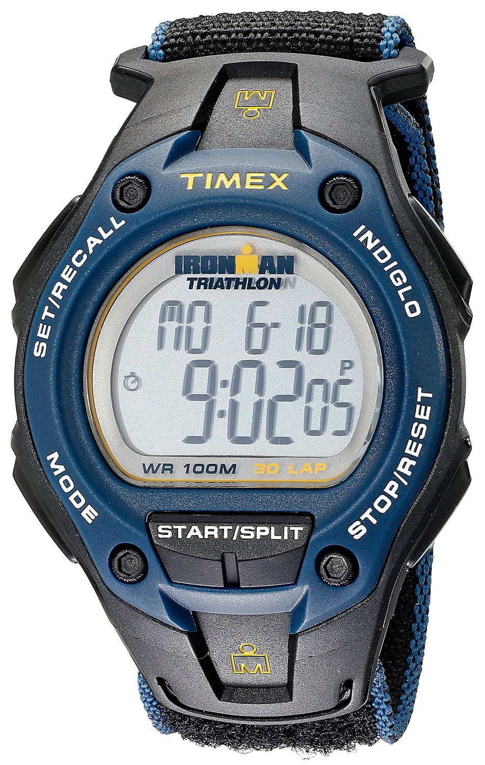 Timex Ironman Herreklokke T5K413 LCD/Resinplast Ø40 mm - Timex