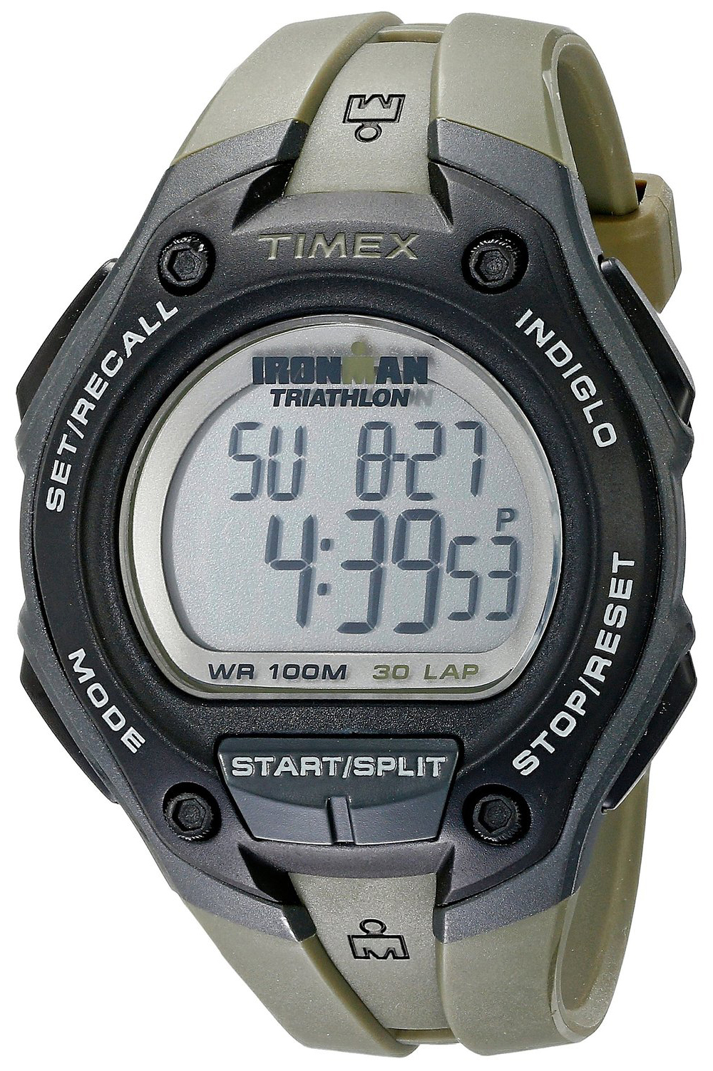 Timex Ironman Herreklokke T5K418 LCD/Resinplast Ø38 mm - Timex