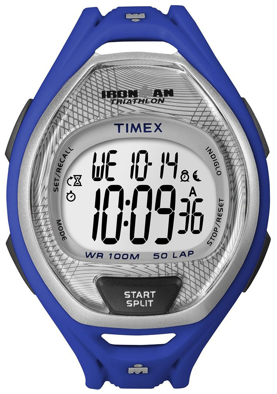 Timex Ironman Herreklokke T5K511 LCD/Gummi Ø42 mm - Timex