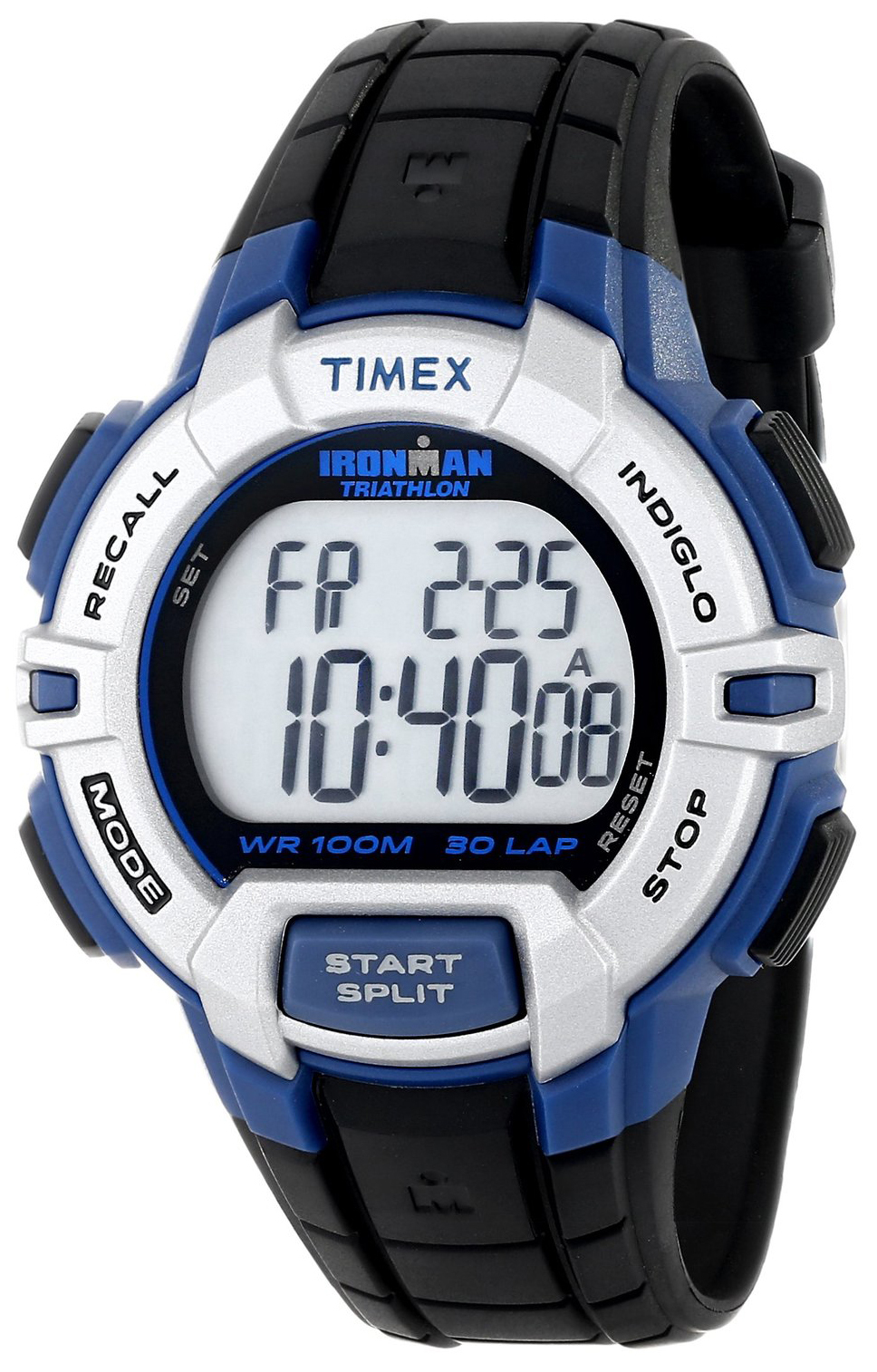 Timex Ironman Herreklokke T5K791 LCD/Resinplast Ø45 mm - Timex