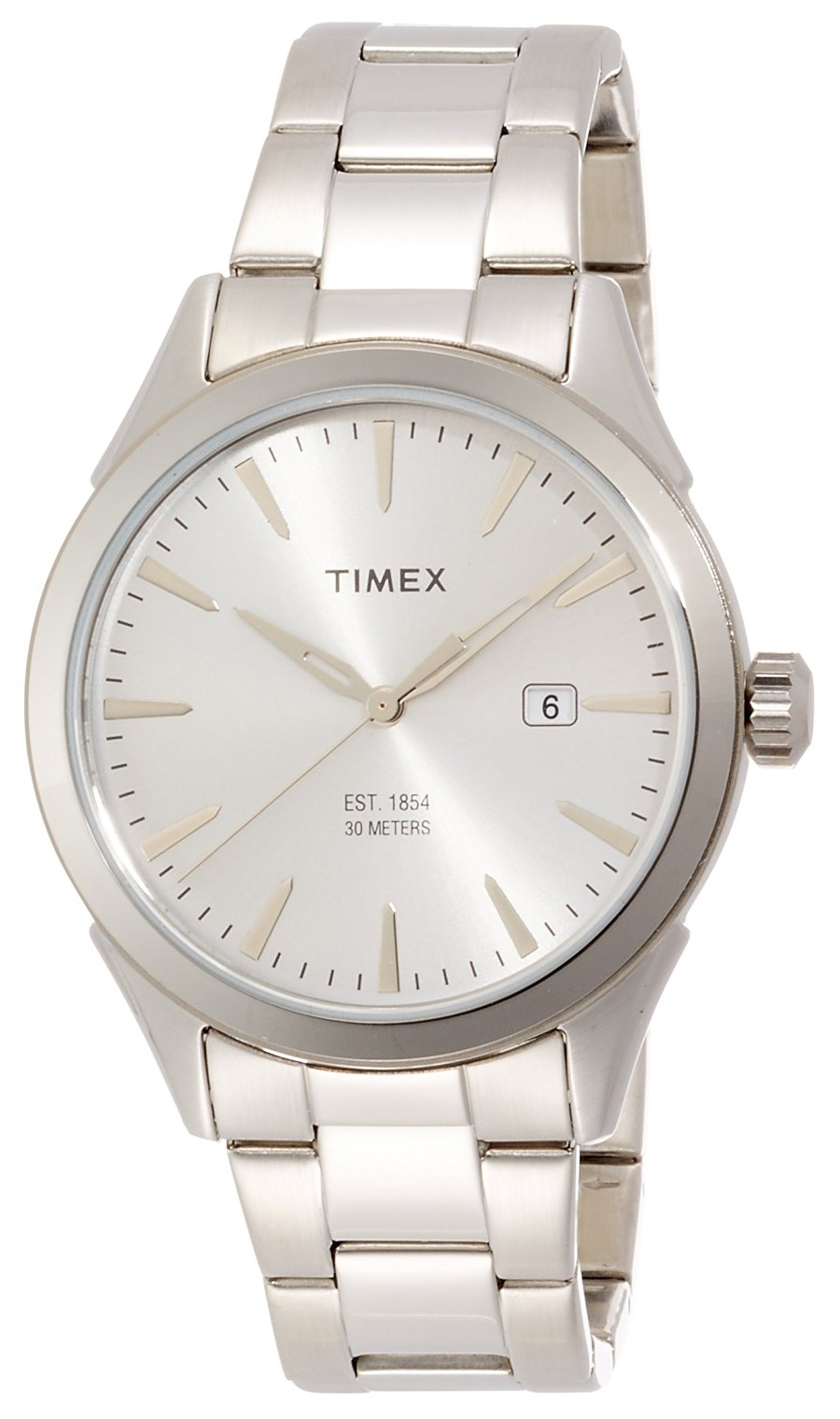 Timex 99999 Herreklokke TW2P77200 Sølvfarget/Stål Ø40 mm - Timex