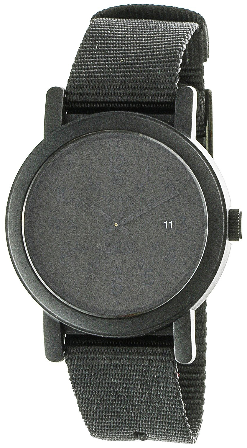 Timex 99999 Herreklokke TW2P88100 Sort/Tekstil Ø41 mm