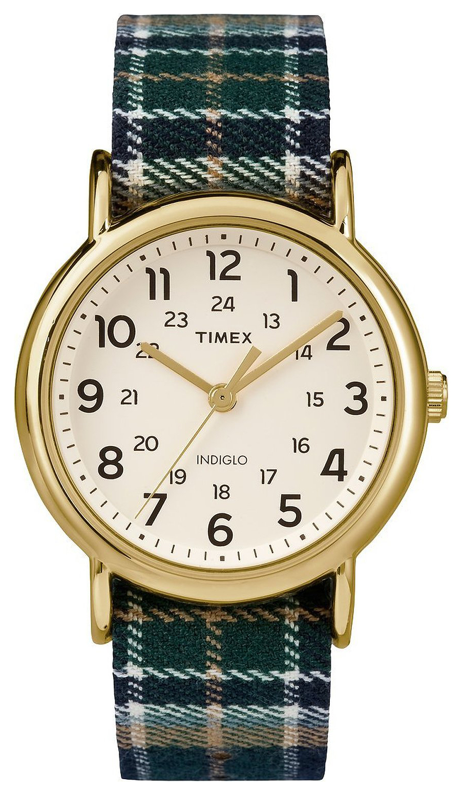 Timex Weekender TW2P89500 Beige/Tekstil Ø38 mm