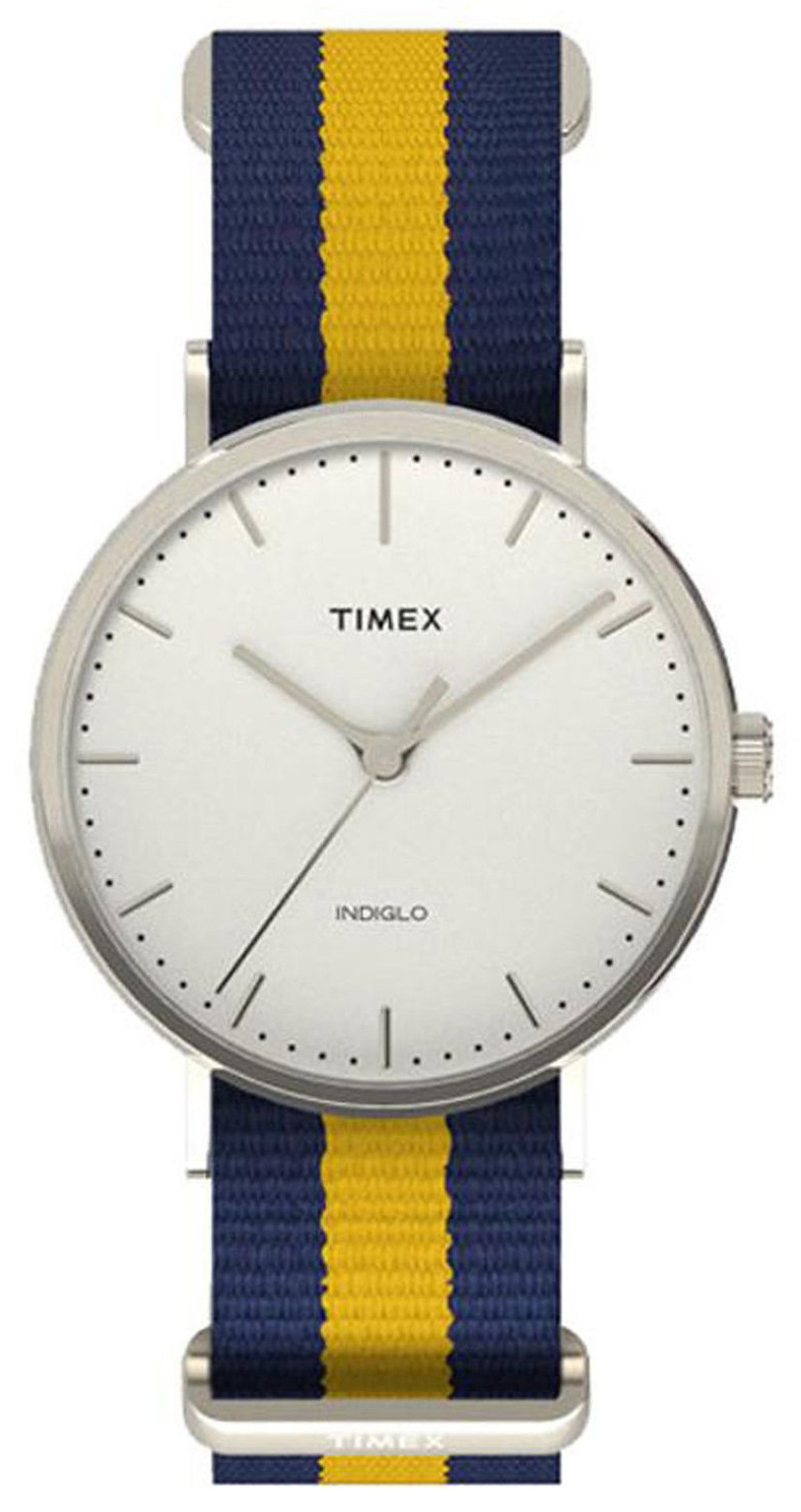 Timex Weekender TW2P90900 Hvit/Stål Ø41 mm
