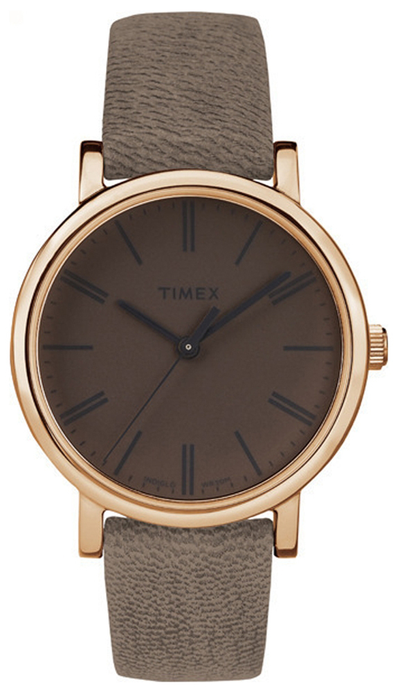 Timex 99999 Dameklokke TW2P96300 Brun/Lær Ø38 mm