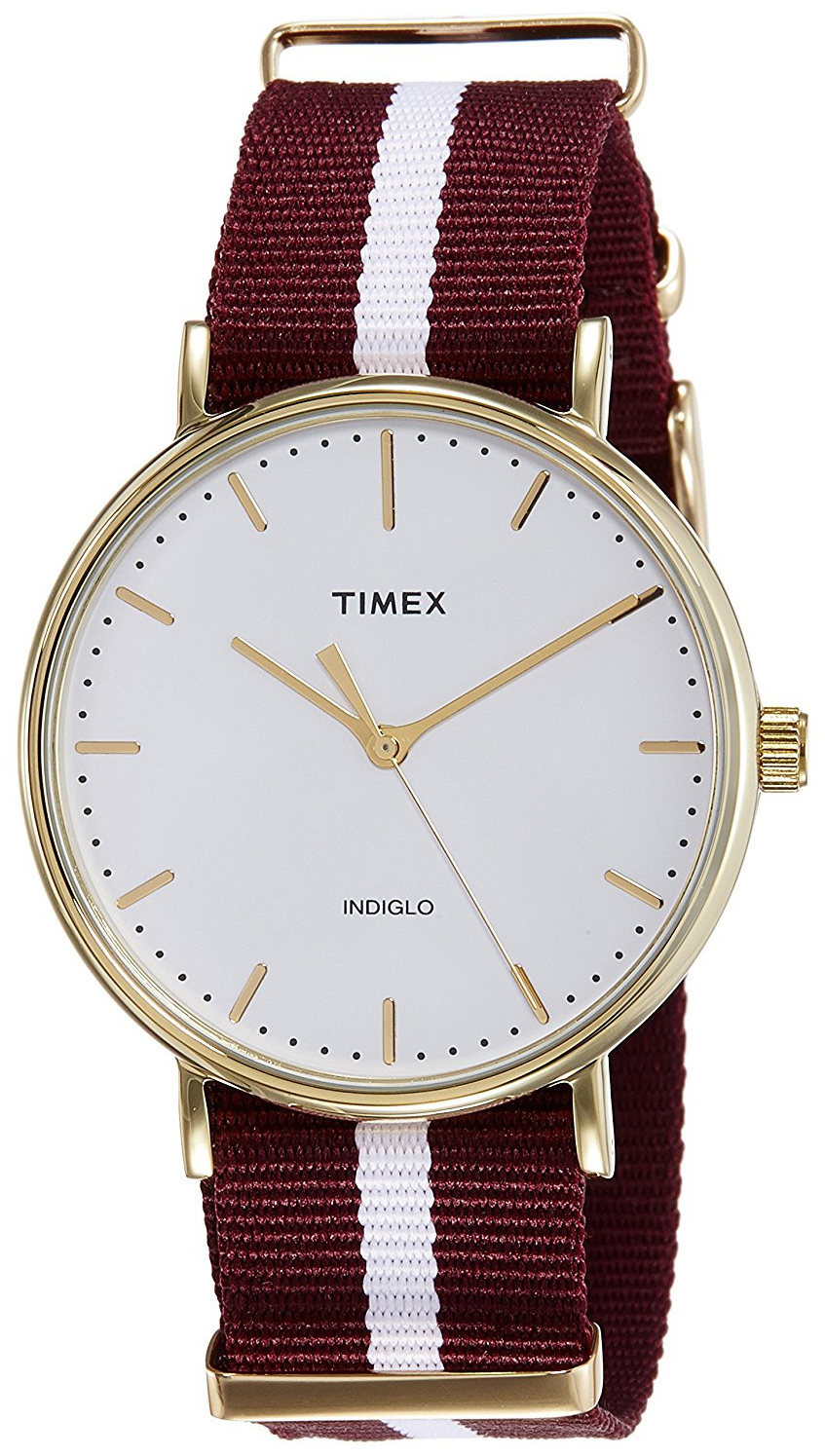 Timex Weekender Herreklokke TW2P97600 Hvit/Tekstil Ø41 mm