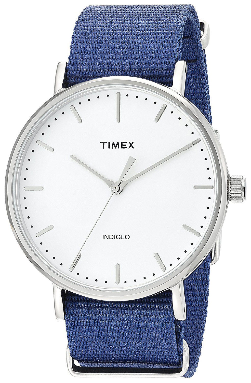 Timex Weekender Herreklokke TW2P97700 Hvit/Tekstil Ø41 mm - Timex