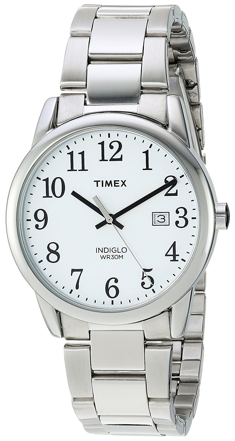 Timex Easy Reader Herreklokke TW2R23300 Hvit/Stål Ø38 mm