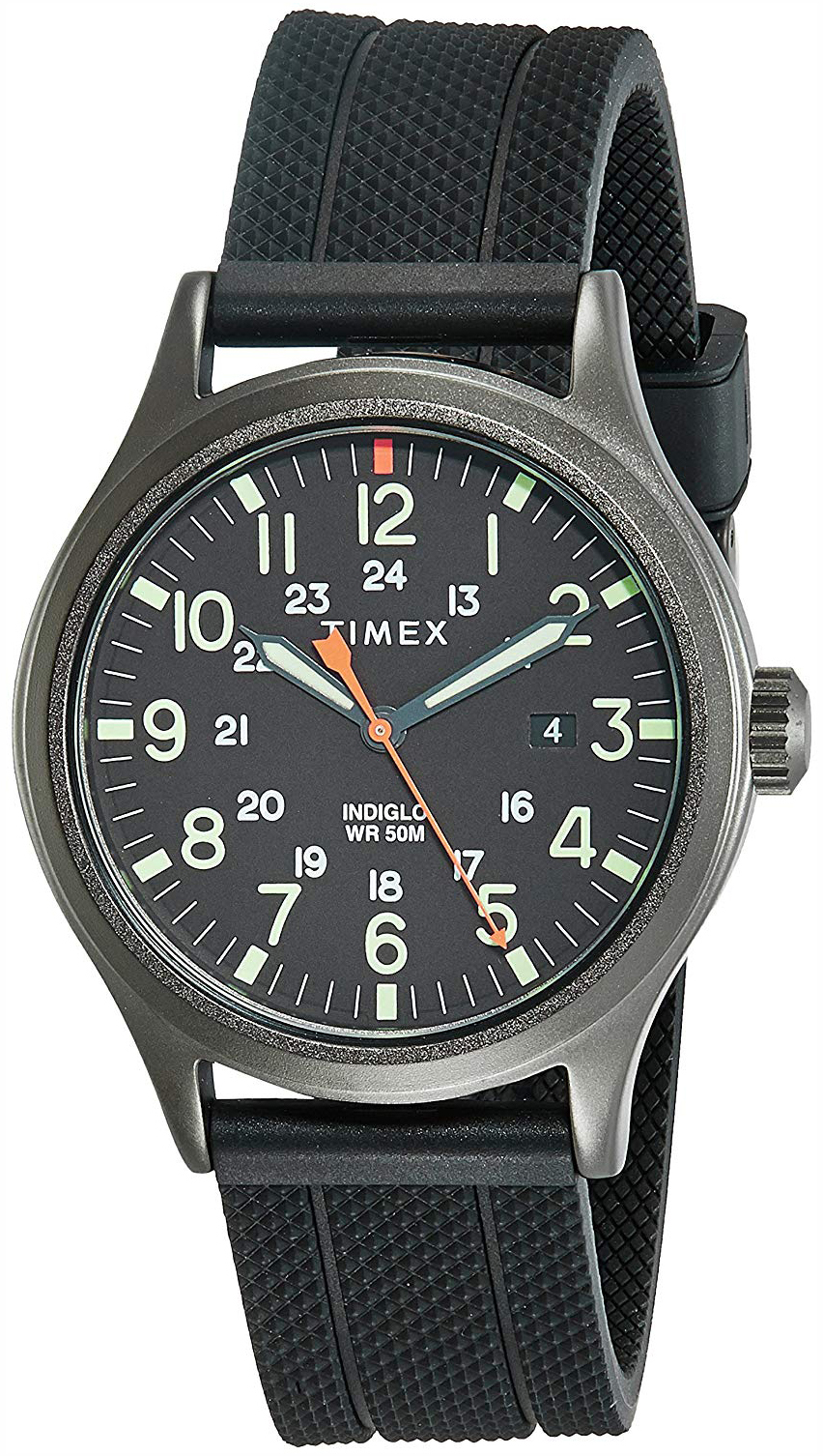 Timex 99999 Herreklokke TW2R67500 Sort/Gummi Ø40 mm - Timex
