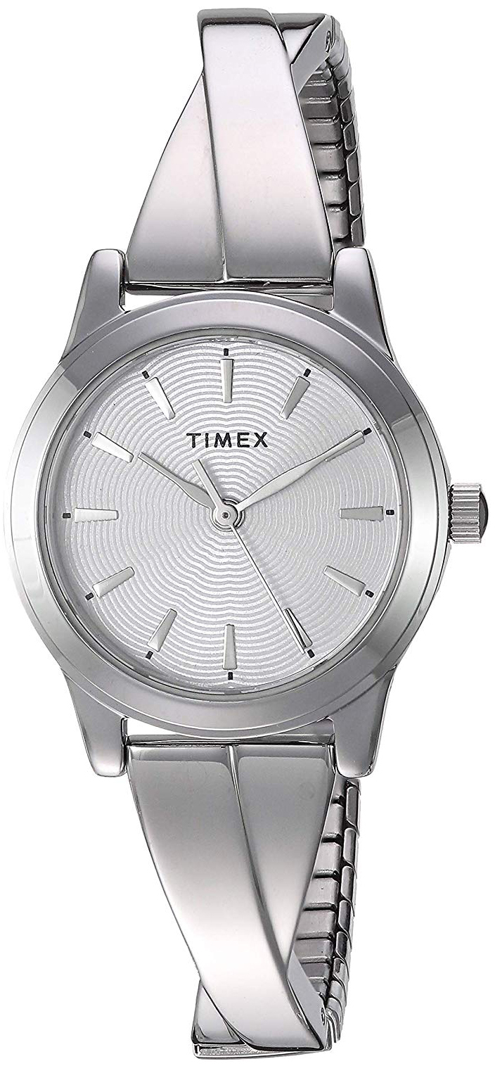 Timex Classic Dameklokke TW2R98700 Sølvfarget/Stål Ø25 mm
