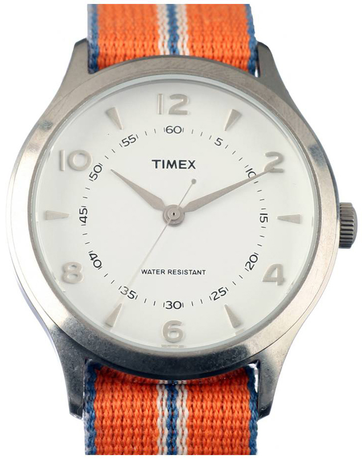 Timex 99999 Herreklokke TW2T97000LG Hvit/Tekstil Ø42 mm - Timex