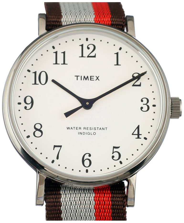 Timex 99999 Herreklokke TW2T98400LG Hvit/Tekstil Ø42 mm