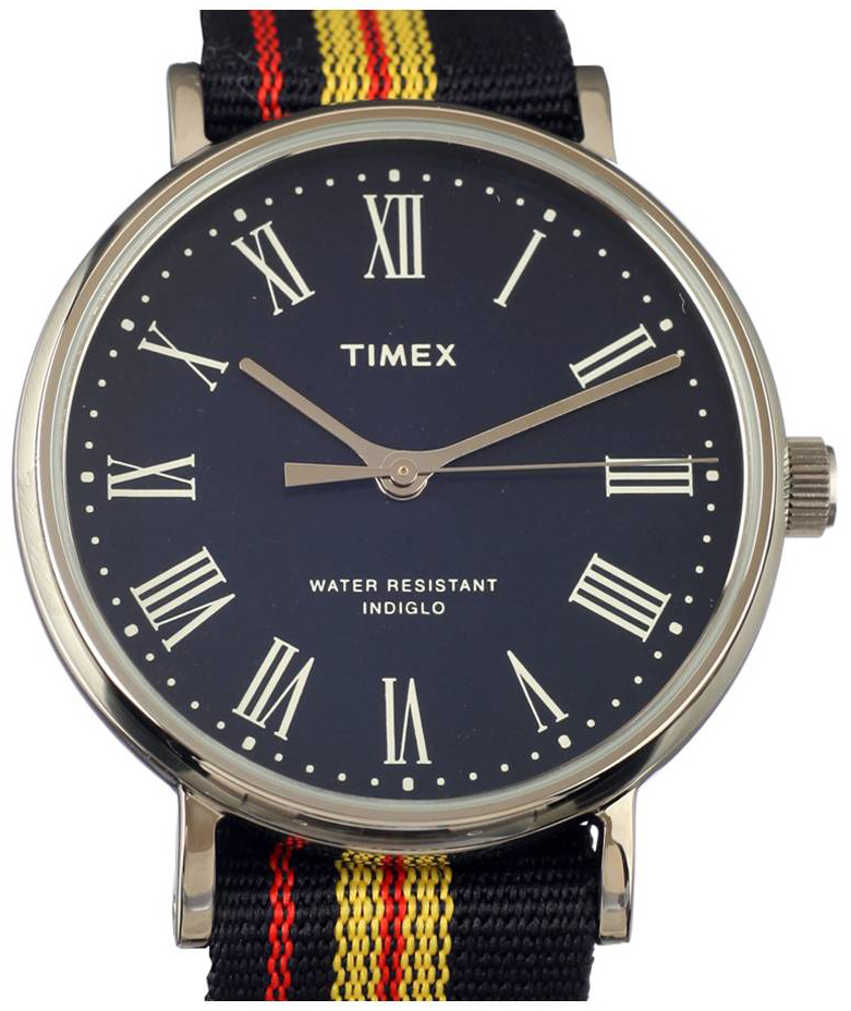 Timex 99999 Herreklokke TW2T98700LG Blå/Tekstil Ø42 mm - Timex