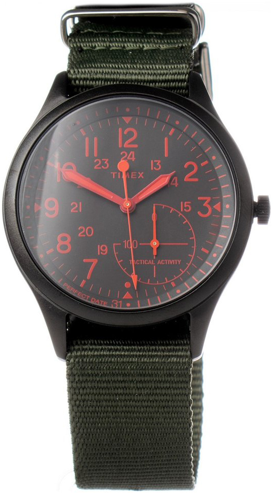 Timex Herreklokke TW2V11000LG Grå/Tekstil Ø41 mm