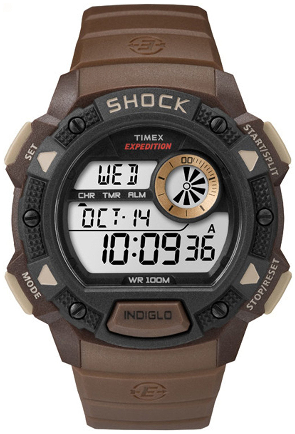 Timex Expedition Herreklokke TW4B07500 LCD/Resinplast Ø45 mm - Timex