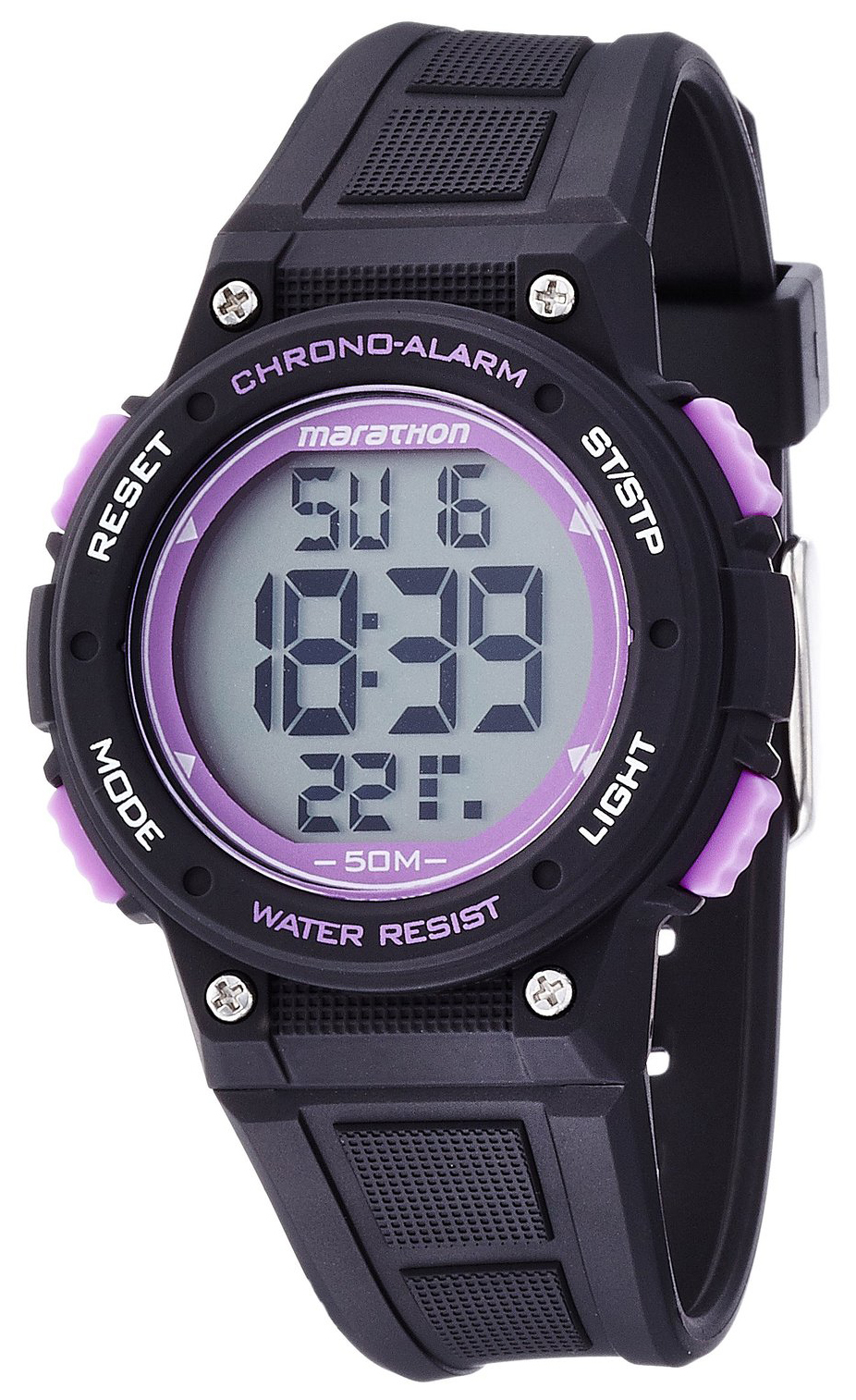 Timex Marathon Herreklokke TW5K84700 LCD/Gummi Ø38 mm