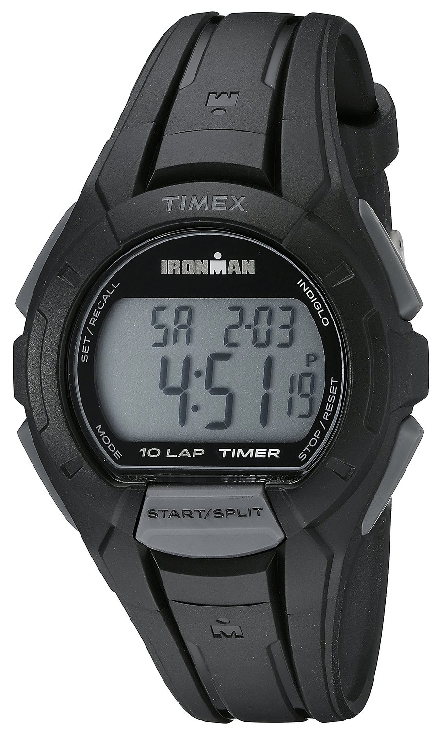 Timex Ironman Herreklokke TW5K940009J LCD/Resinplast Ø43 mm - Timex