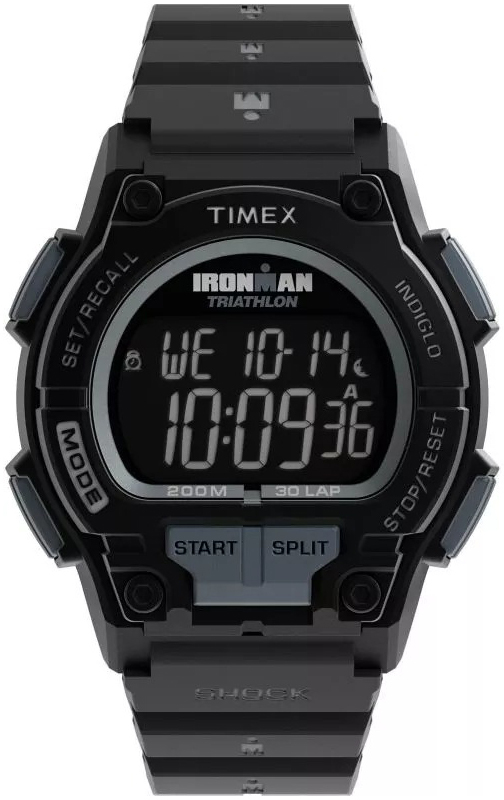 Timex Herreklokke TW5M64800 Ironman LCD/Gummi Ø42 mm