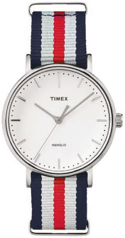 Timex Weekender TWG019000UK Hvit/Tekstil Ø37 mm - Timex