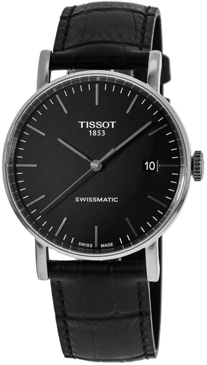 Tissot T-Classic Herreklokke T109.407.16.051.00 Sort/Lær Ø40 mm - Tissot