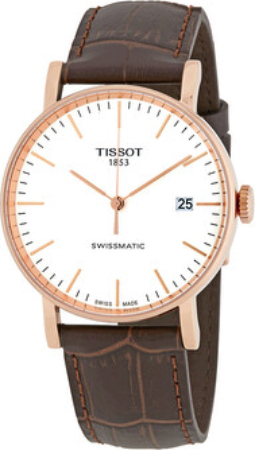 Tissot T-Classic Herreklokke T109.407.36.031.00 Hvit/Lær Ø40 mm - Tissot
